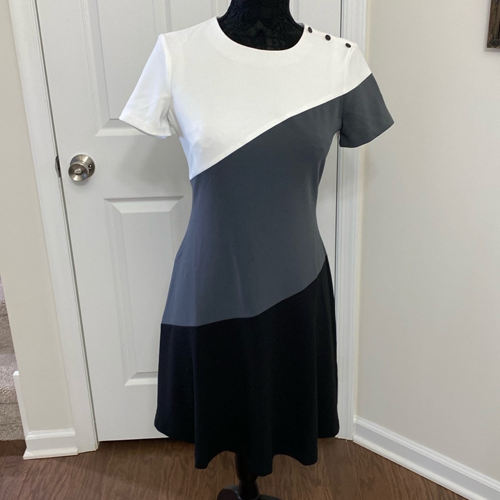 Colorblock Dress